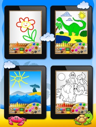 Abby Monkey® - Painter Star: Draw and Color - My First Coloring Book screenshot