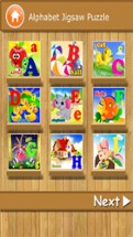 Alphabet Jigsaw Puzzle - Free Puzzle Kids Games Image