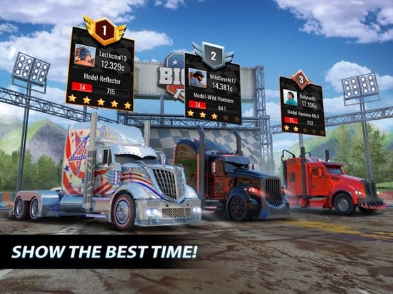 Big Rig Racing:Truck drag race screenshot