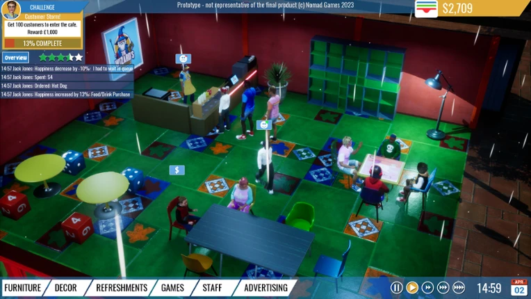 Board Game Cafe screenshot