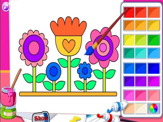 Coloring games - Drawing game screenshot