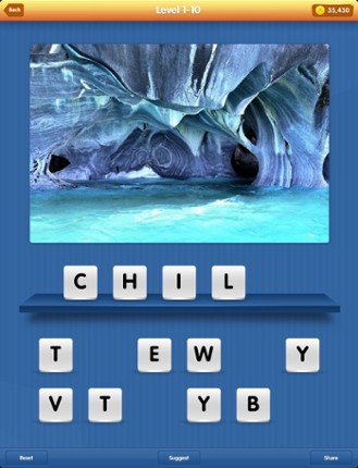 CountryMania - guess country by photography. A fascinating photo quiz. Attractions from all around the world in the one application screenshot