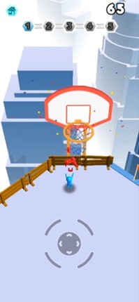Crazy Basket 3D screenshot