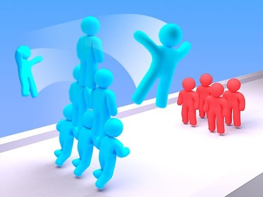 Games like Crowd Stack Race 3D