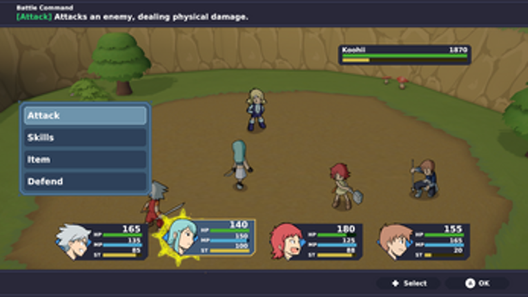 Crystal Story: The Hero and the Evil Witch screenshot