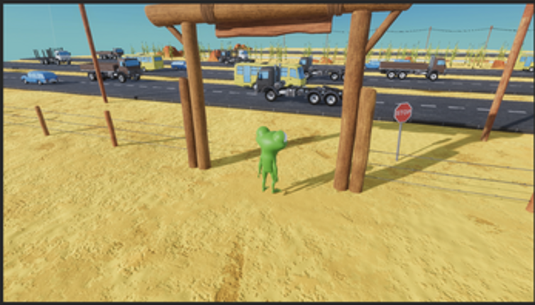Frogger 3D Image