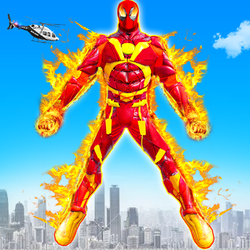 Games like Flying Fire Hero Robot Game