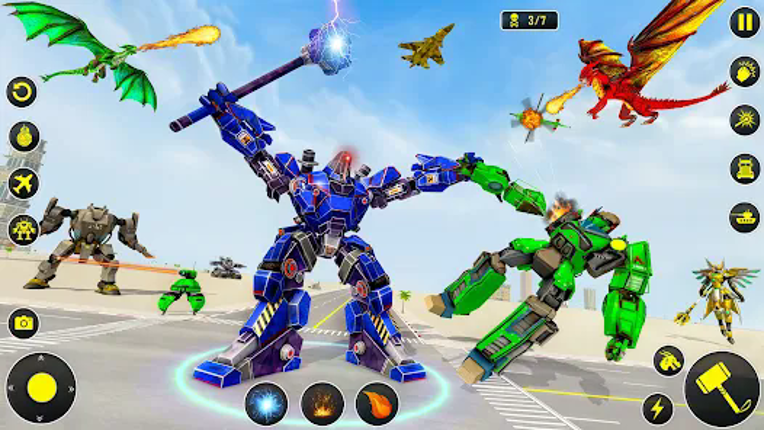 Drone Robot Car Game 3D screenshot