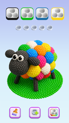 Particle Pop 3D-Color Sort Puz screenshot