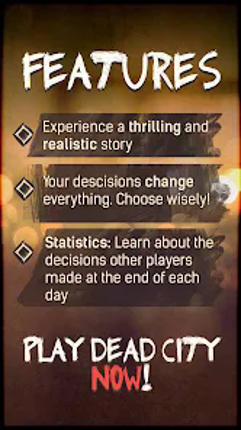 DEAD CITY - Choose Your Story Image