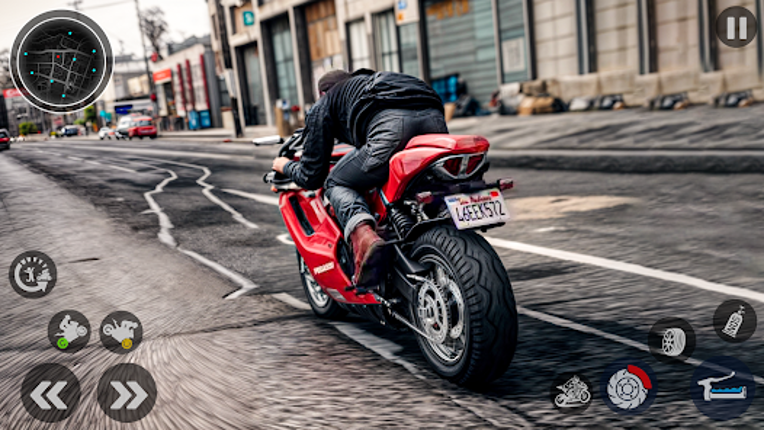 Open World City Bike Driving screenshot