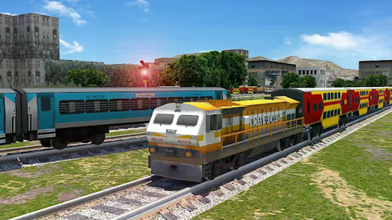 Indian Train Driving 2026 screenshot