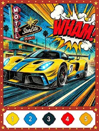 PopArt Color Paint By Number screenshot