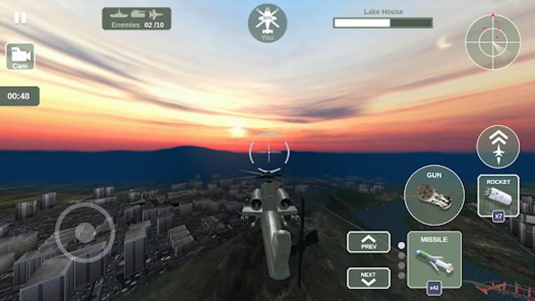 Helicopter Simulator: Warfare screenshot