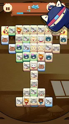Hungry Cat Mahjong screenshot