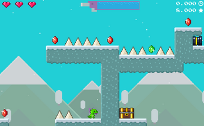 Super Jetpack Lizard screenshot
