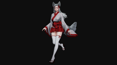 Ida Faber Girl 8 - Kitsune Image