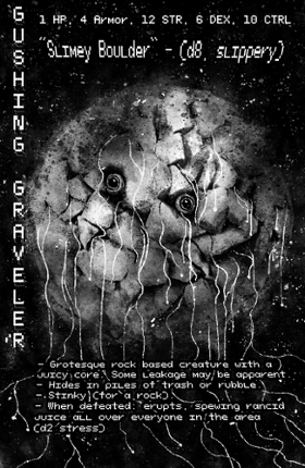 Liminal Horror Creatures: Click Clack + Gushing Graveler Image