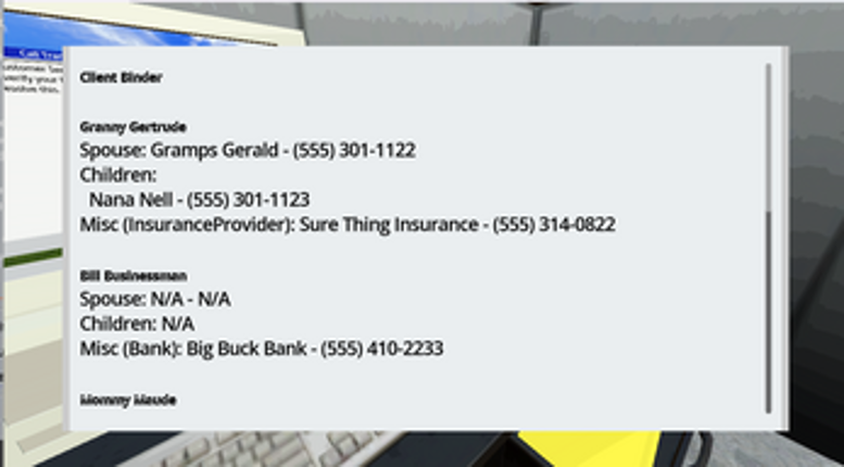 Not So Slick: The Scam Call Experience screenshot