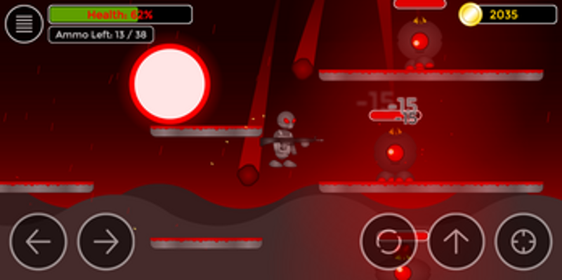 OVER THE EDGE - Action Platformer screenshot