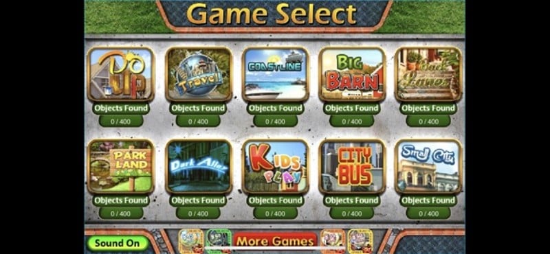 Pack 2 - 10 in 1 Hidden Object screenshot