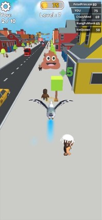 Poopy Birds Race screenshot