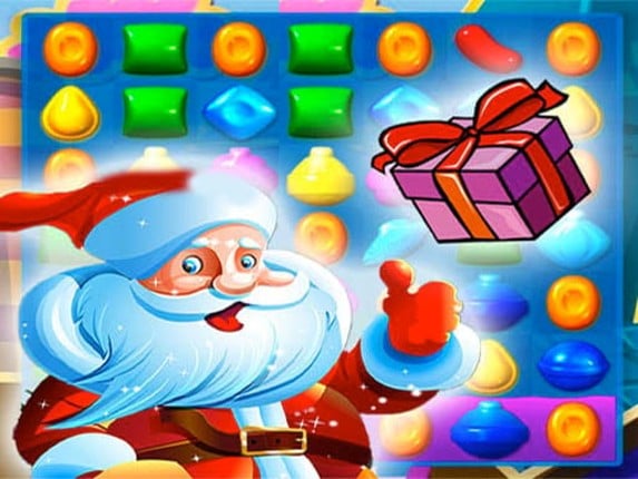 Santa Crush Candy World Match 3 Game Cover