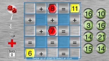 Square Mania Math Game Image