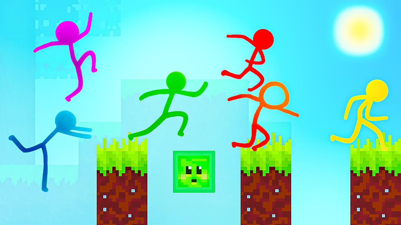 Games like Stickman Parkour 2: Lucky Block