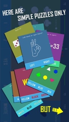 Two Fingers, but only one brain (2 F 1 B) - Split Brain Teaser, Cranial Quiz Puzzle Challenge Game Image