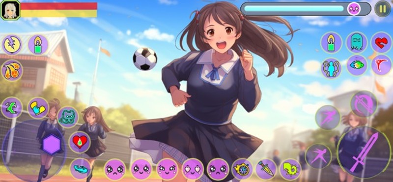 Anime High School Girl Fighter screenshot