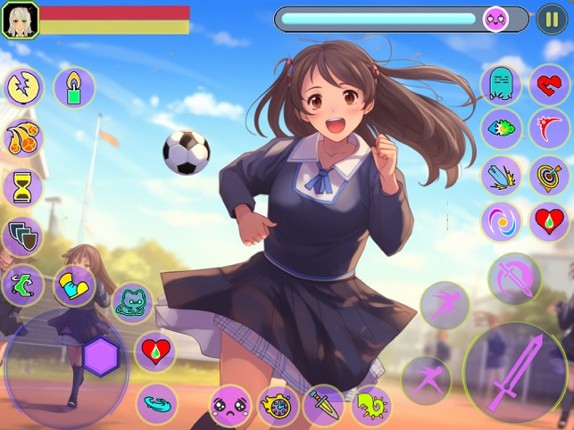 Anime High School Girl Fighter screenshot