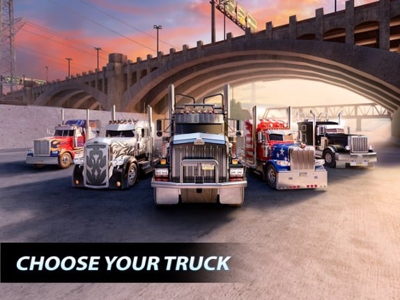 Big Rig Racing:Truck drag race screenshot