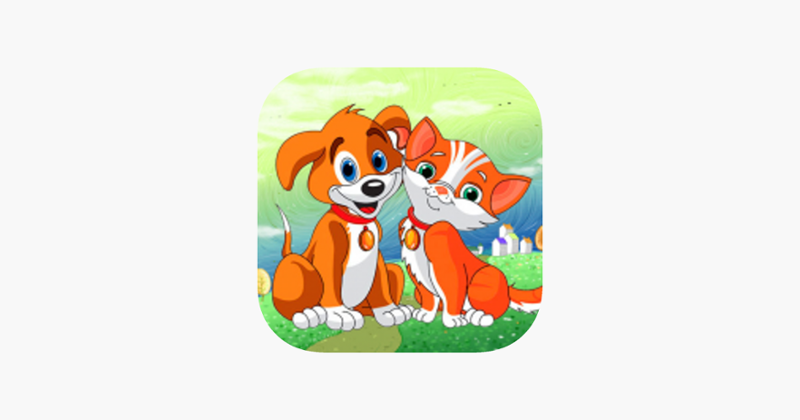 Cats and Dogs Puzzle Game Cover