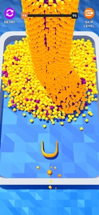 Collect Cubes - ASMR Puzzle screenshot