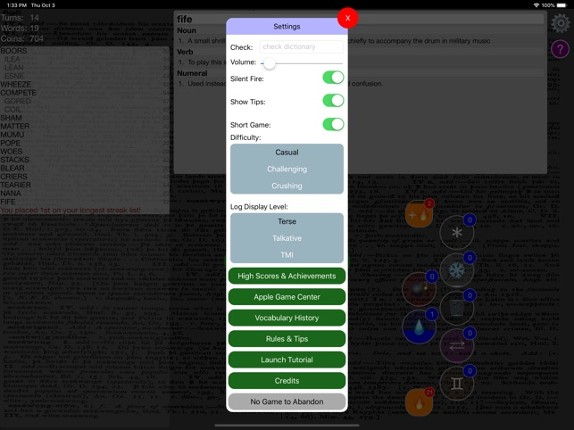 Conversant Wordish screenshot