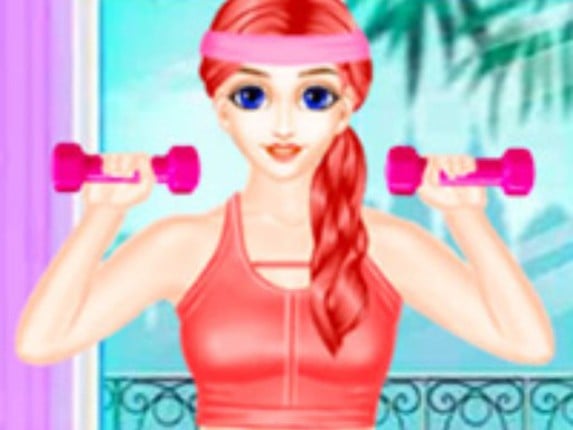 Fashion Girl Fitness Plan Game Game Cover