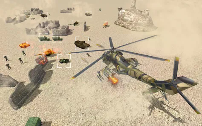 Gunship Helicopter Air Attack screenshot