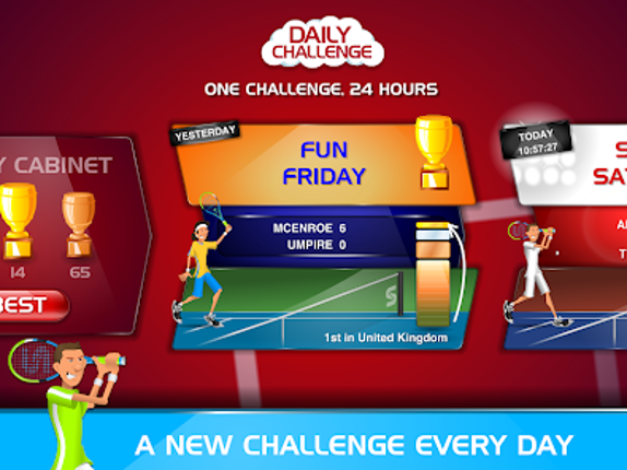 Stick Tennis screenshot