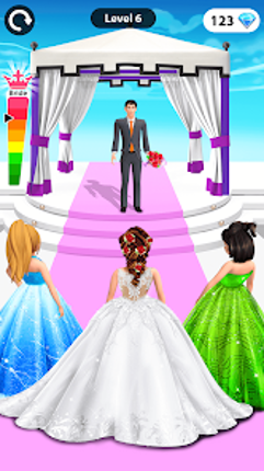 Bride Race: Makeup, Dress up screenshot