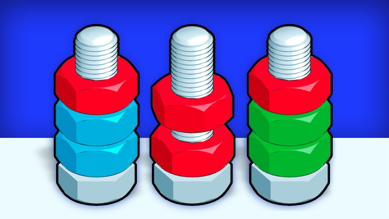 Games like Nuts Puzzle: Sort By Color