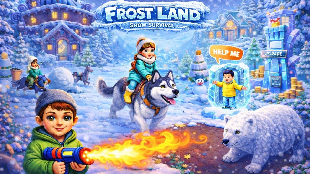 Games like Frost Land - Snow Survival
