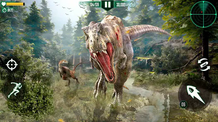 Wild Dinosaur Hunting Gun Game screenshot