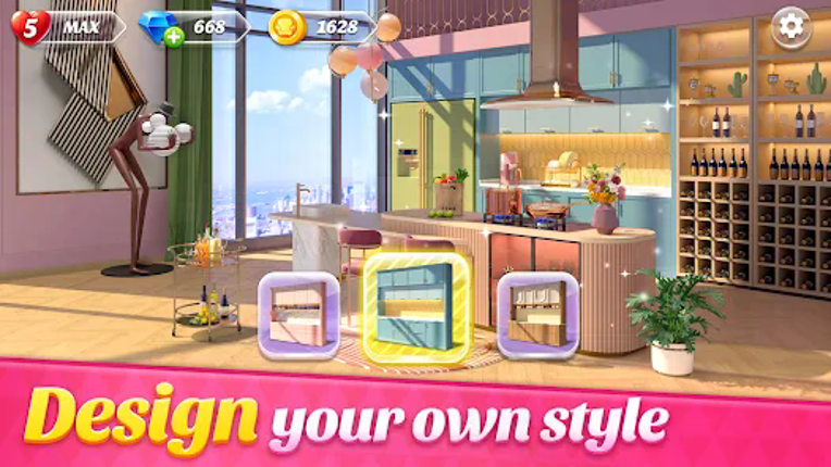 Space Decor : Mansion screenshot