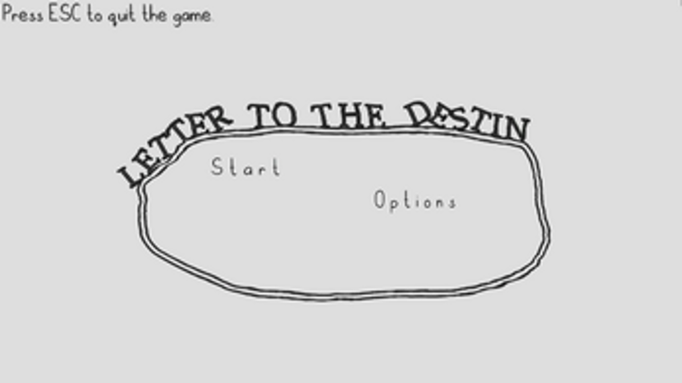Letter to the Destin screenshot