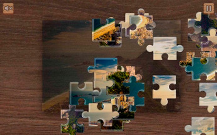 Relaxing puzzle game screenshot