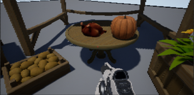 Retro Game/Pixelization Shader for Unreal Engine 4 screenshot
