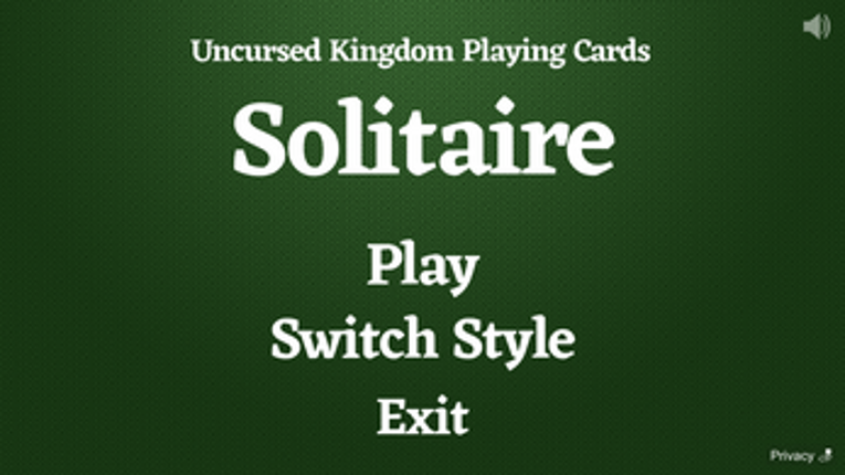 Tales of the Uncursed Kingdom Solitaire Image