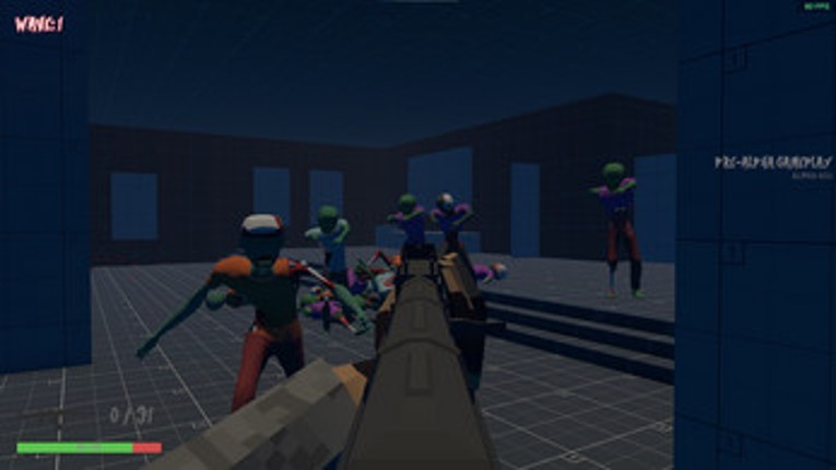 Zombie Horde Shooter Prototype screenshot
