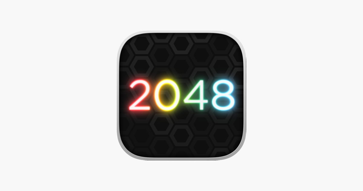 Games like GeoMatch - 2048 experience with glowing neon particle explosions